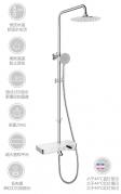 JXD-83037单把一体式恒温淋浴柱